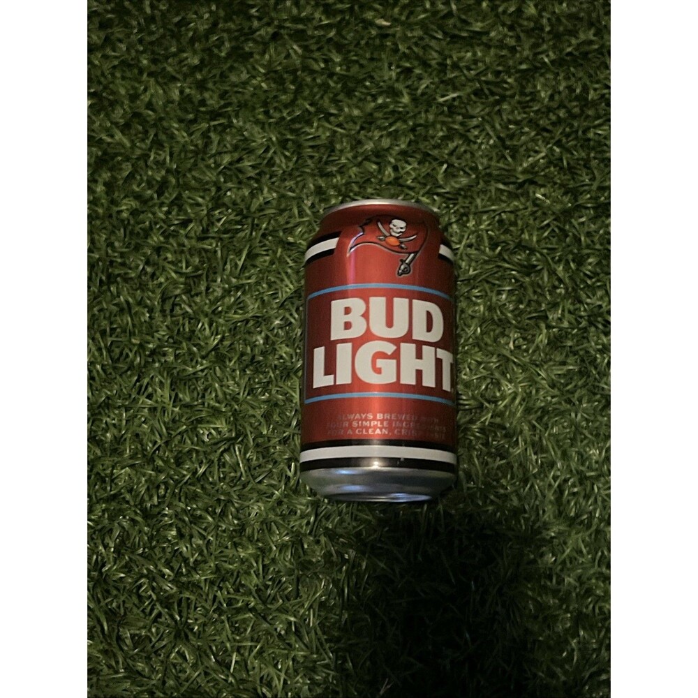 2025 TAMPA BAY BUCCANEERS BUD LITE BEER CAN FOOTBALL NFL Empty